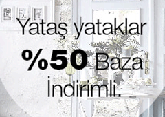 Yataş Yataklar %50 Baza İndirimli